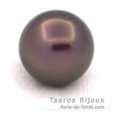 Rund Nackte Tahitiperle B/C 12.4 mm