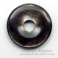 Runde Form aus Perlmutt - Durchmesser von 30 mm