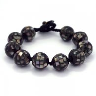 Tahiti Perlmutt Armbnd - Lnge = 19 cm
