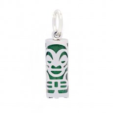 Silber und Aventurin Tiki - 15 mm - Gesundheit