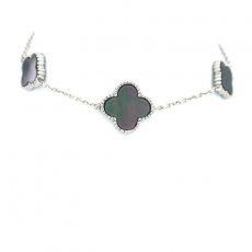 Sterling Silber Armband und Tahiti Perlmutt