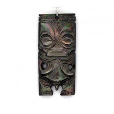 Anhnger aus TahitiPerlmutt - Tiki