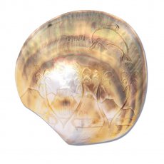 Nacre de Tahiti Grave - 12.5 x 12.5 cm