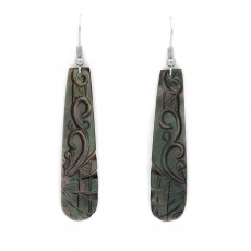Aretes de Nacarado de Tahiti - 52 x 12 mm