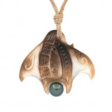 Pendentif en nacre et 1 Perle de Tahiti Ronde C/D 8.3 mm