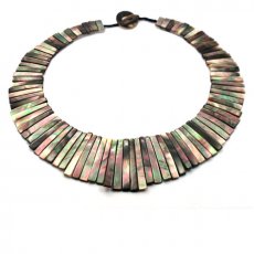 Tahiti Perlmutt Halsband - Lnge = 40 cm