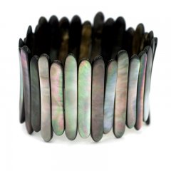 Tahiti Perlmutt Armbnd - Durchmesser = 6cm