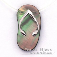 Savate aus Perlmutt und Silber - Freies Geschenk fr den Erwerb ber 500