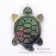 Schildkröte aus Perlmutt - Freies Geschenk für den Erwerb über 400¤