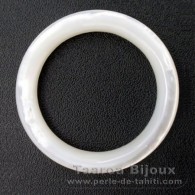 Runde Form aus Perlmutt - Durchmesser von 30 mm